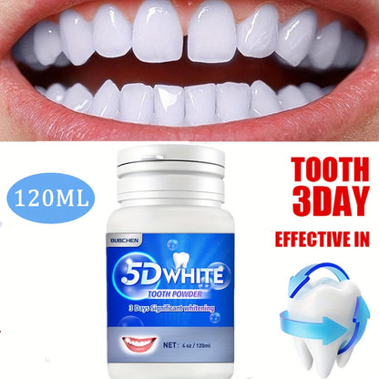 1pc Professional Teeth Whitening Powder - Natural Breath Freshener, Deep Cleaning, Plaque Remover, Anti-Cavity, and Gentle on Gums for Daily Oral Care - For a Brighter, Healthier Smile