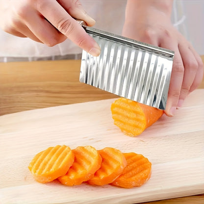 Versatile Stainless Steel Peeler - Ergonomic, Durable & Easy-Clean for Fruits, Vegetables & More