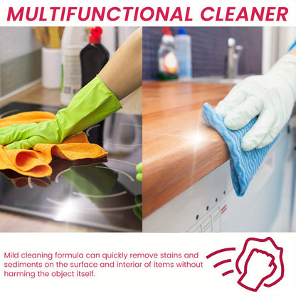 RV Kitchen Deep Cleaner - Multi-Functional Interior Cleaner for Stoves, Range Hoods, Pot Bottoms, and Sinks - Removes Rust, Grease, and Tough Stains Efficiently with Easy Scrubbing Action