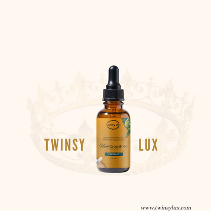 Twinsy Lux Hair Growth Oil Rosemary Mint Nourishing Scalp & strengthening density 100% pure plant Hair oil treatment for all Hair type