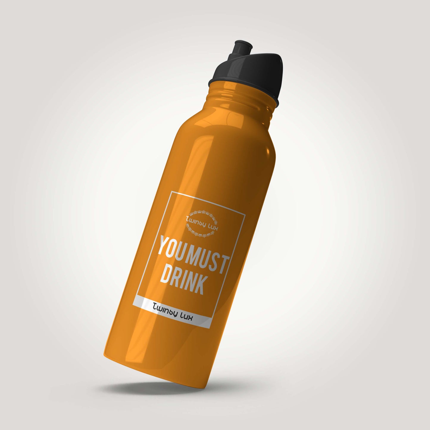 "You Must Drink" Insulated Water Bottle