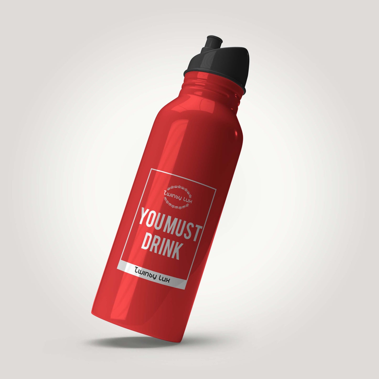 "You Must Drink" Insulated Water Bottle