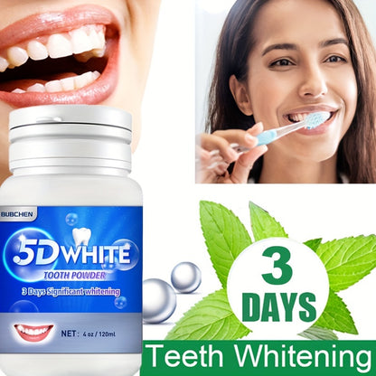 1pc Professional Teeth Whitening Powder - Natural Breath Freshener, Deep Cleaning, Plaque Remover, Anti-Cavity, and Gentle on Gums for Daily Oral Care - For a Brighter, Healthier Smile